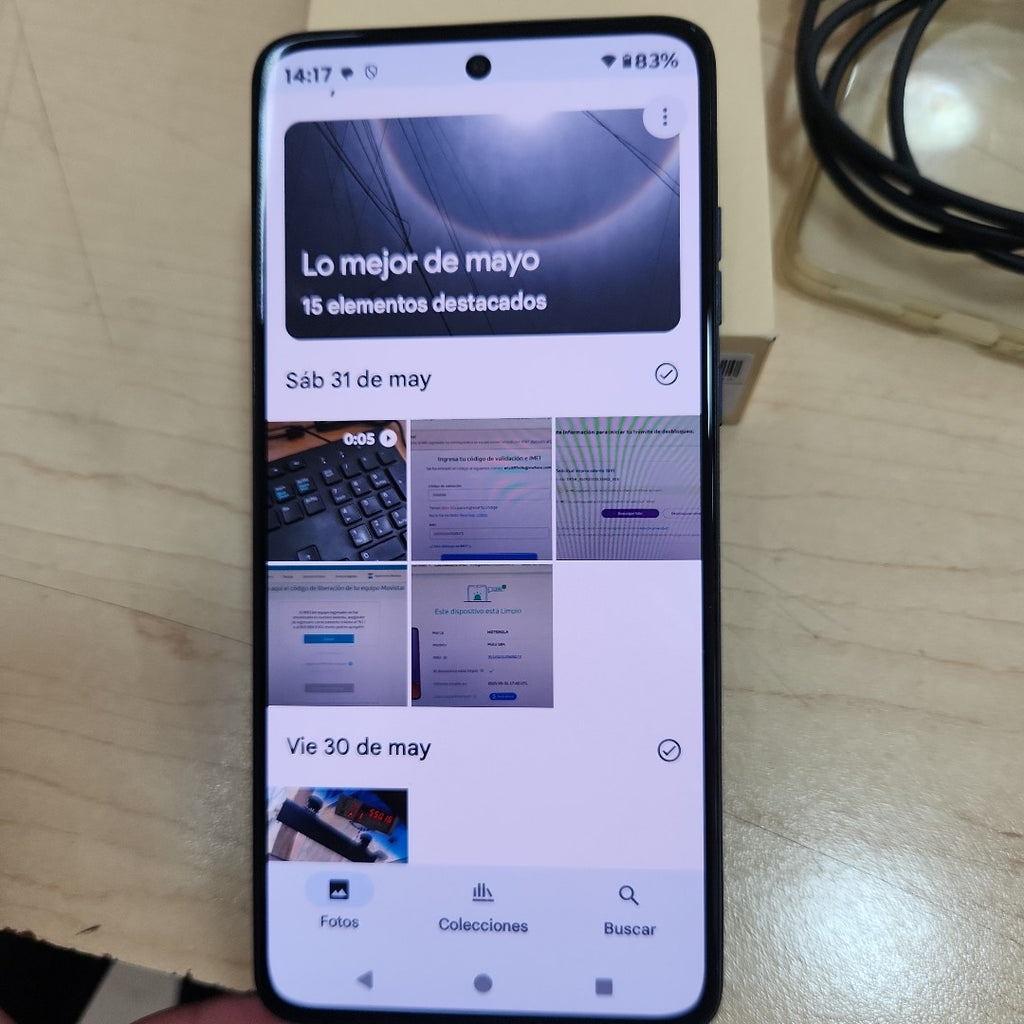 CELULAR MOTOROLA MOTO G84 XT2347-2 (2023) 256 GB 8 GB RAM (SEMINUEVO)