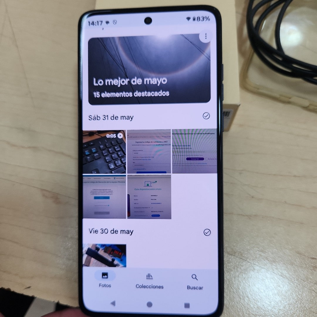 CELULAR MOTOROLA MOTO G84 XT2347-2 (2023) 256 GB 8 GB RAM (SEMINUEVO)