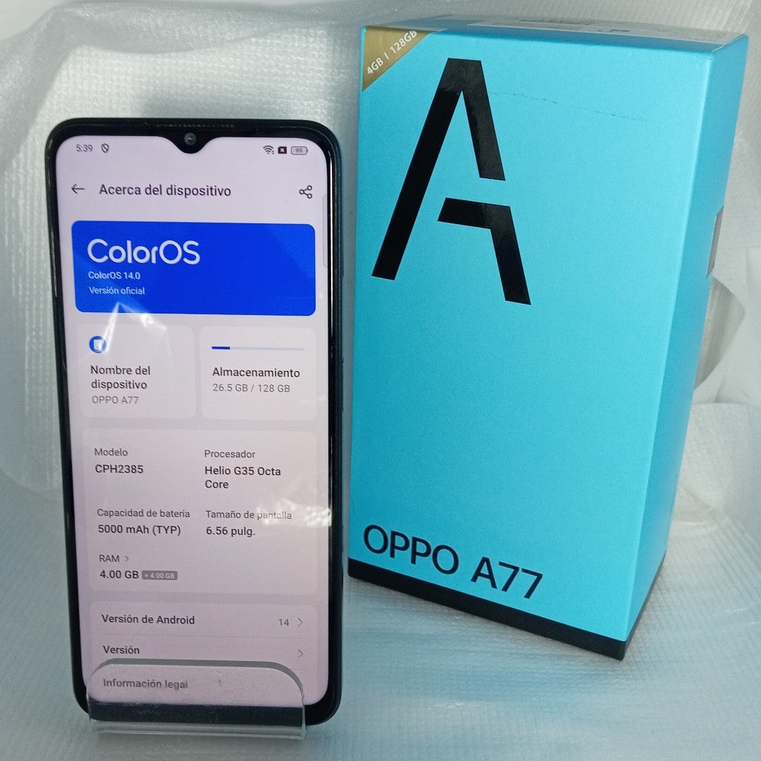 CELULAR OPPO  A77 CPH2385 128 GB 4 GB RAM