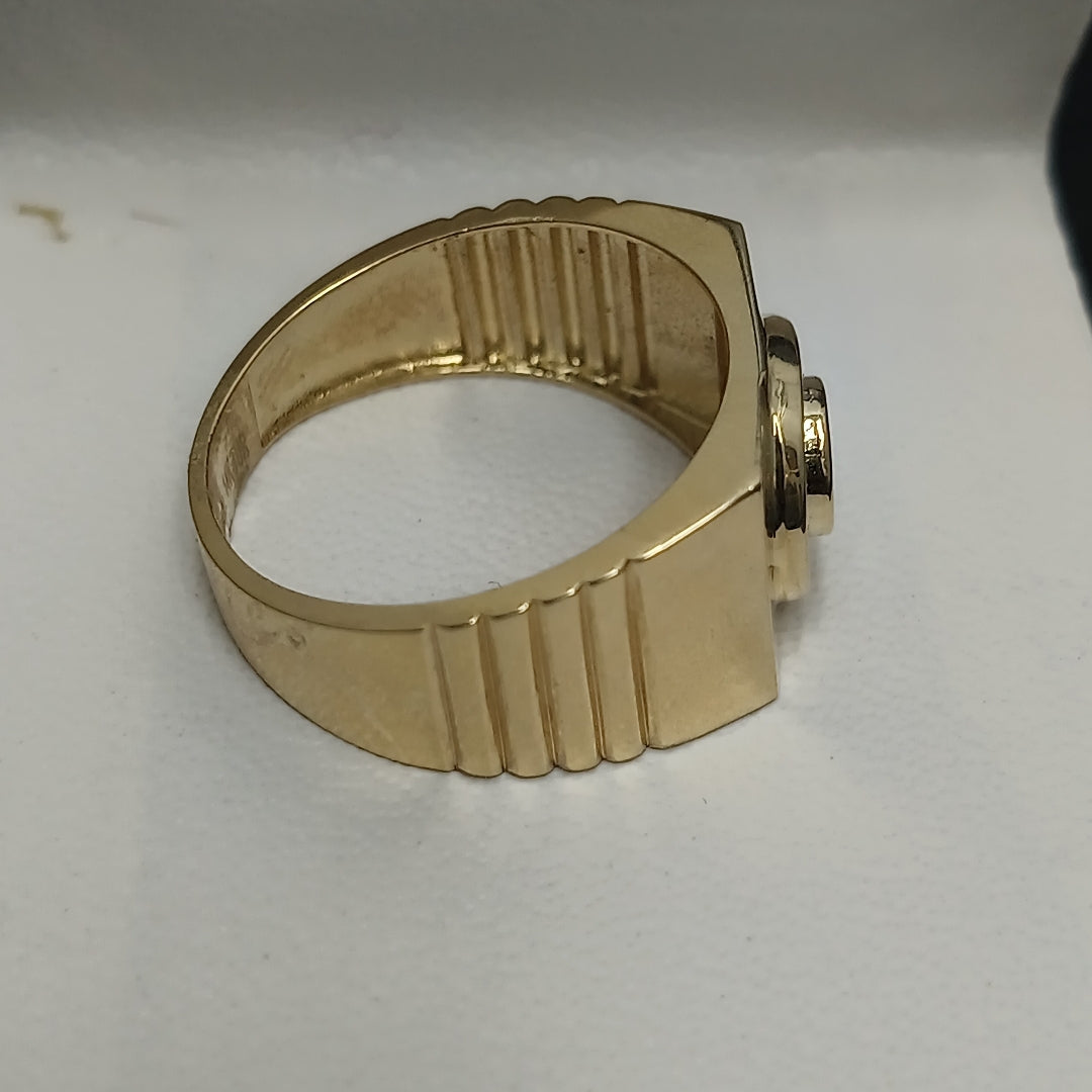 ANILLOS CABALLERO ORO 14K 5.6 (NUEVO)