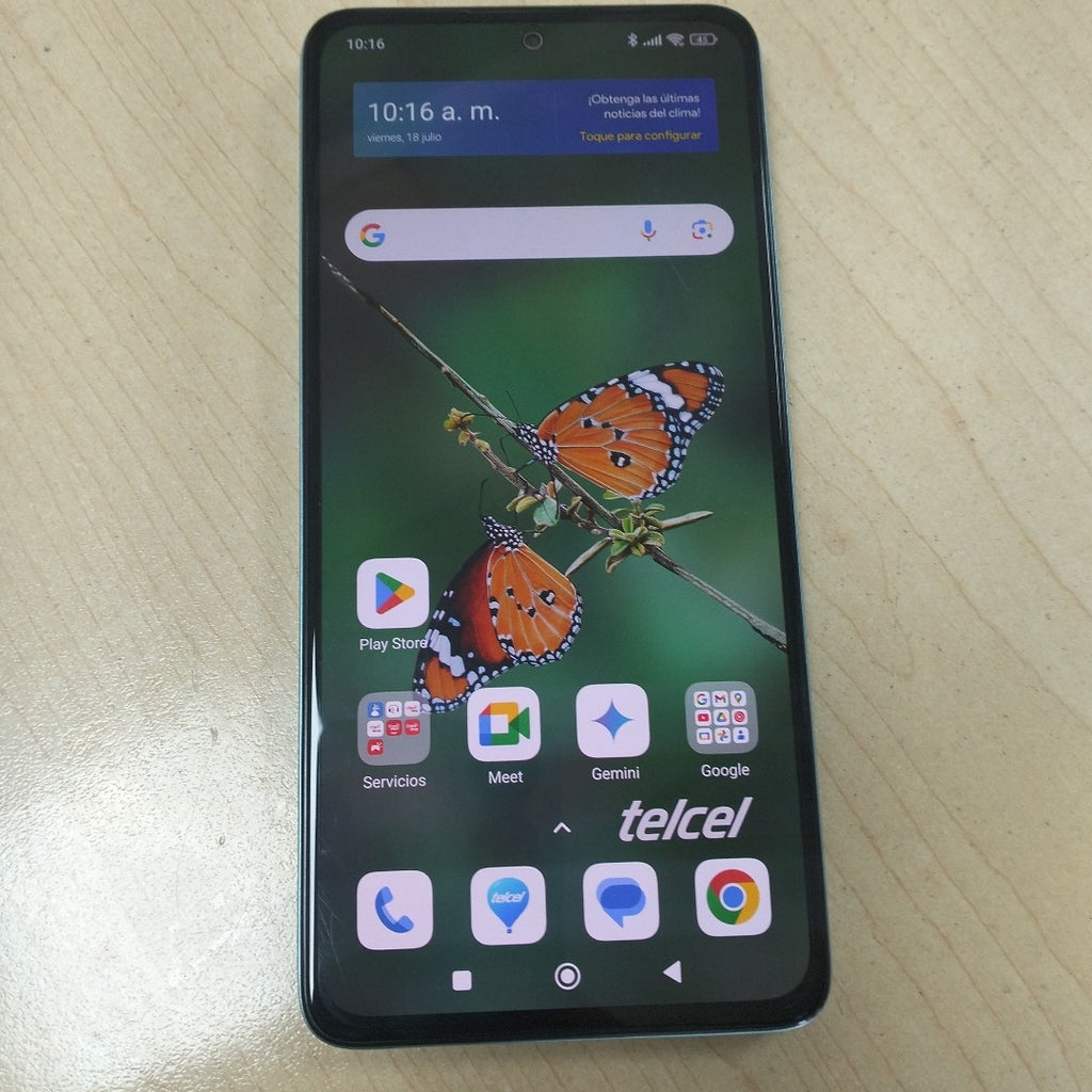 CELULAR XIAOMI REDMI NOTE 14 24117RN76L (2025) 256 GB 8 GB RAM (SEMINUEVO)