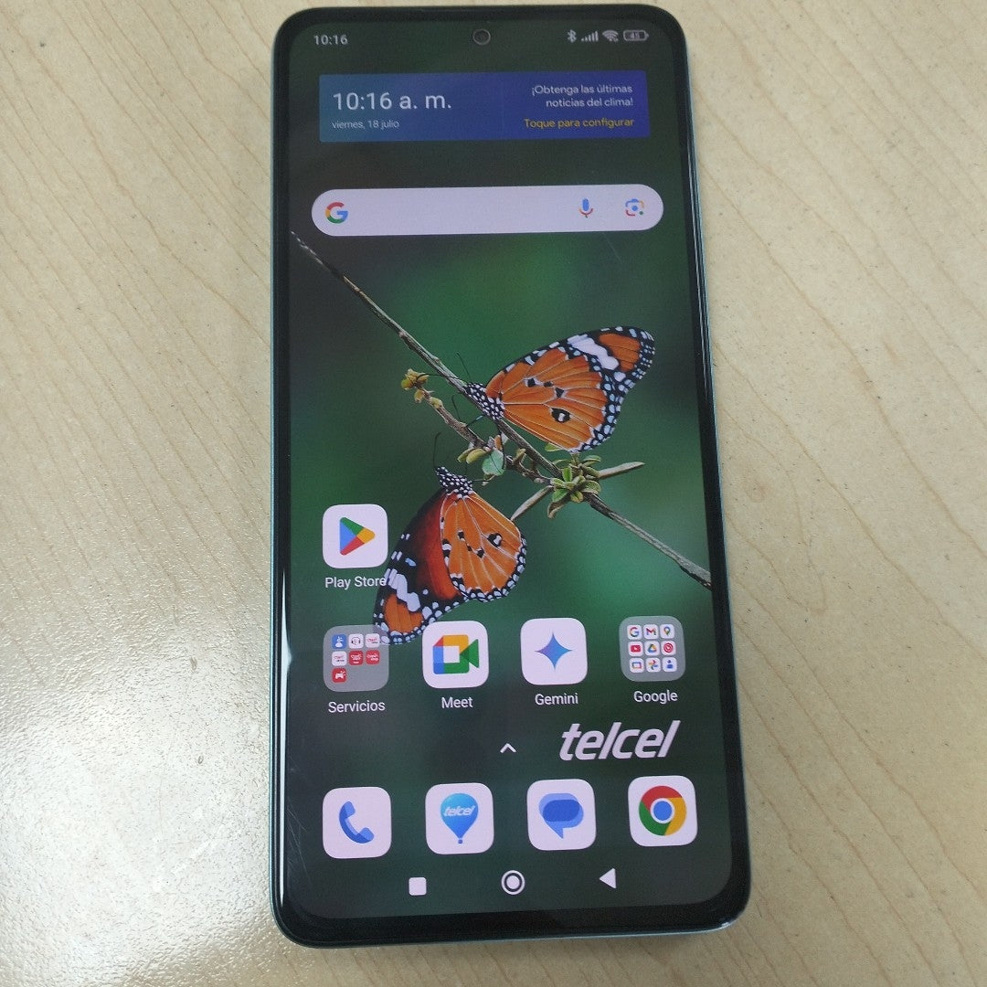 CELULAR XIAOMI REDMI NOTE 14 24117RN76L (2025) 256 GB 8 GB RAM (SEMINUEVO)