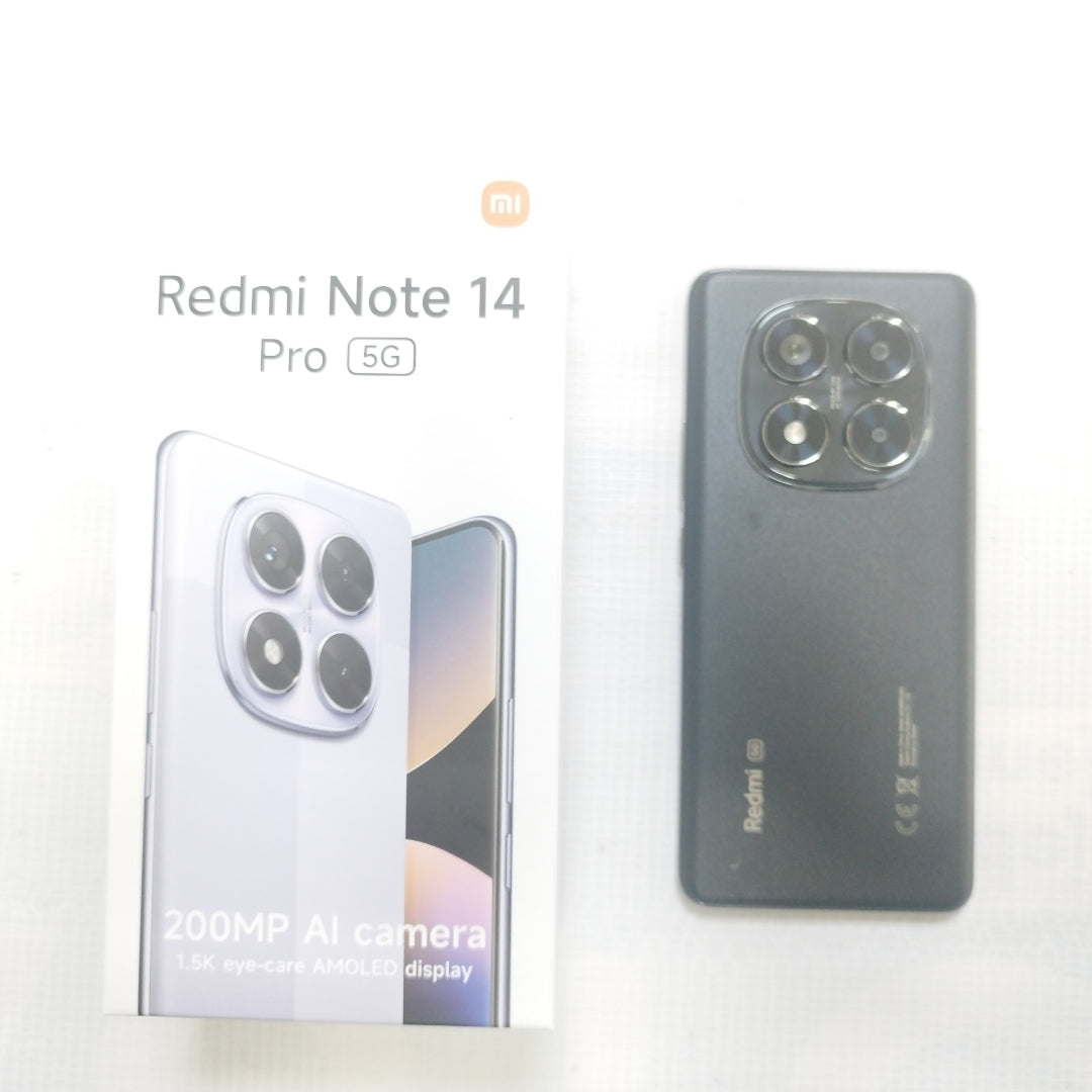 CELULAR XIAOMI REDMI NOTE 14 PRO 5G 24090RA29G (2025) 256 GB 8 GB RAM (SEMINUEVO)