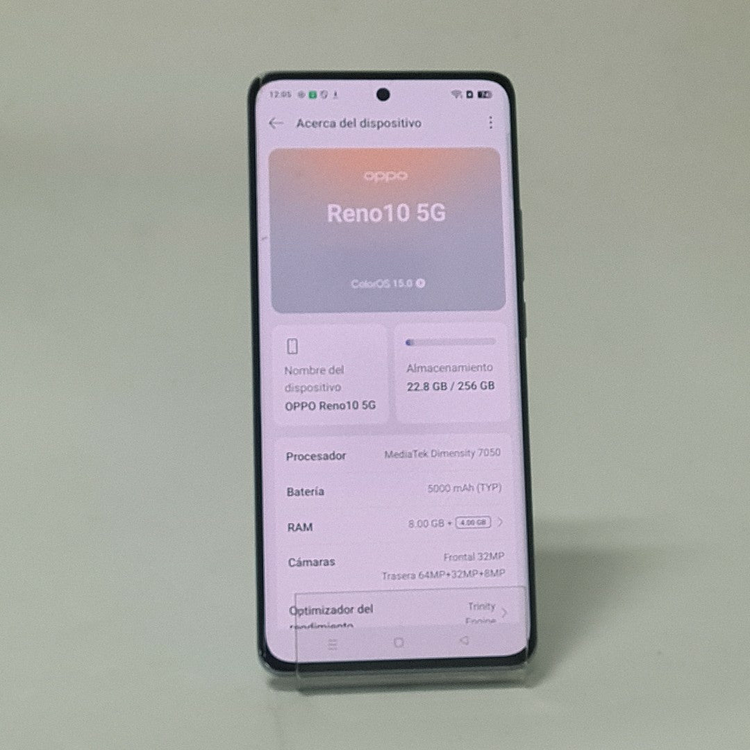 CELULAR OPPO  RENO 10 CPH2531 (2023) 256 GB 8 GB RAM (SEMINUEVO)