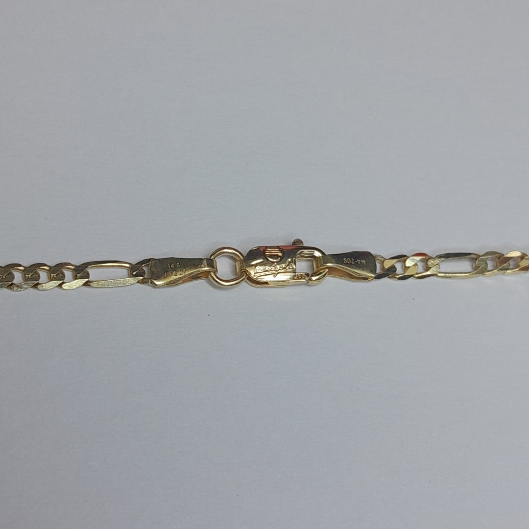 CADENAS CARTIER 3 1 AMARILLA ORO 14K 4.4 (NUEVO)