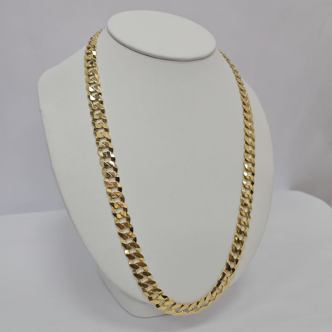 CADENAS BARBADA AMARILLA ORO 14K 65.6 (NUEVO)