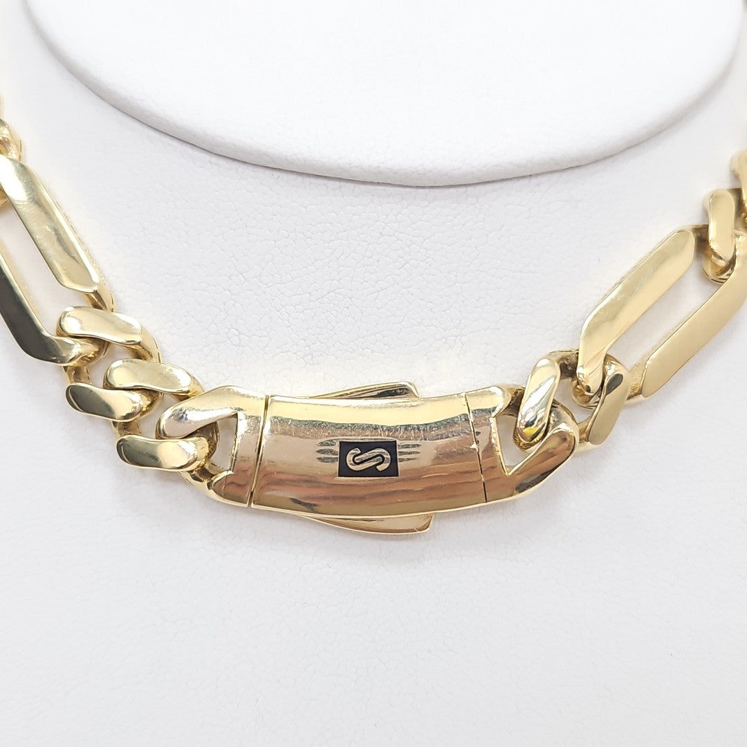 CADENA MONACO ORO 14K 42.6 (NUEVO)