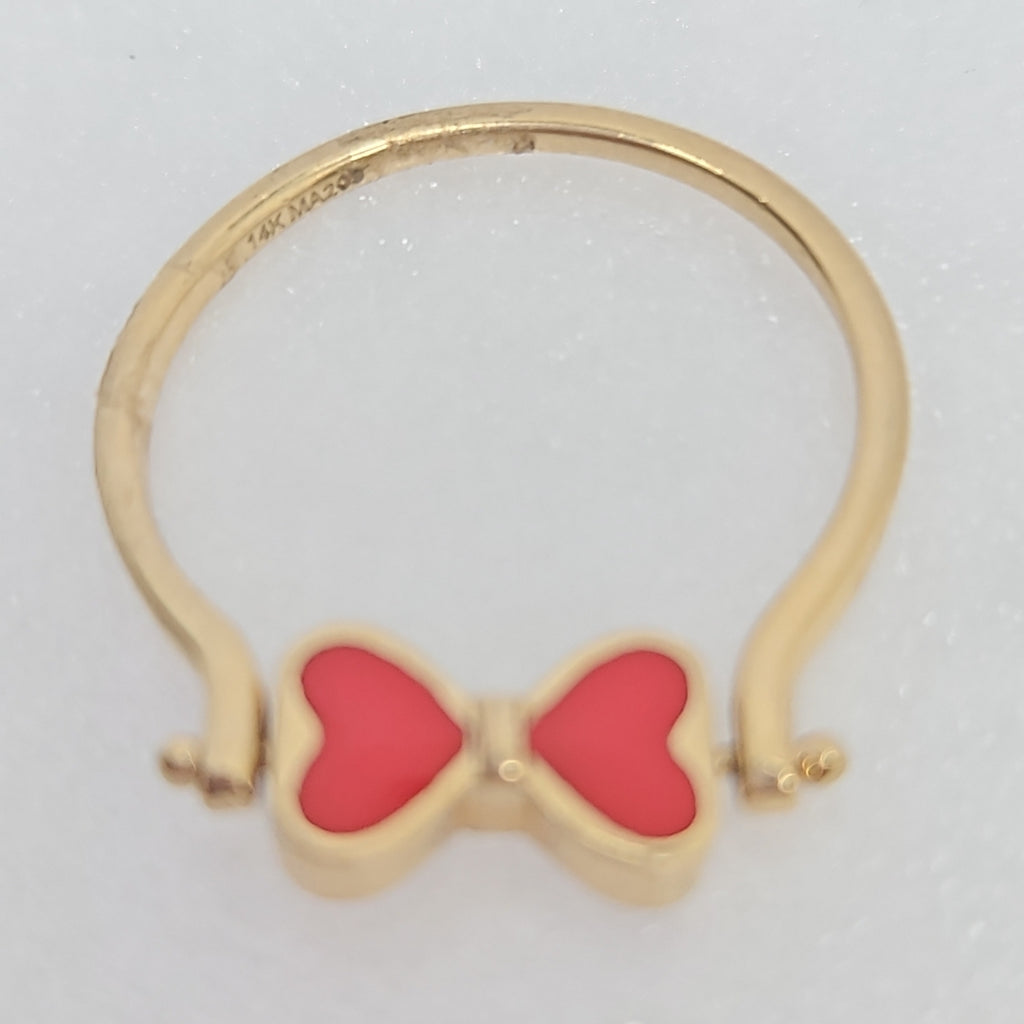 10160ANI73755B808 FRD10 ANILLOS DAMA ORO 14K 1.9GRS (NUEVO)