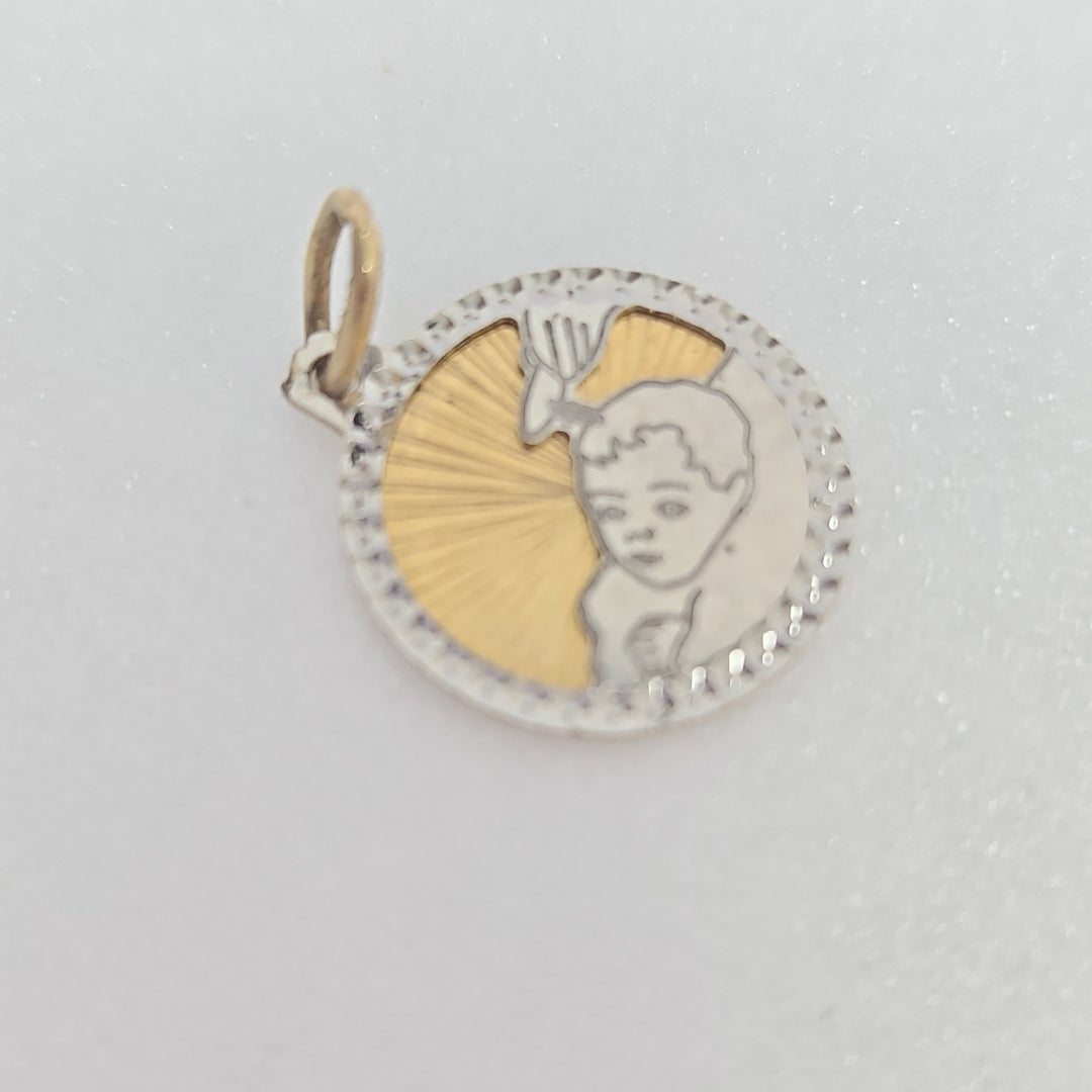 DIJES RELIGIOSOS ORO 14K 1.1 GRS (NUEVO)
