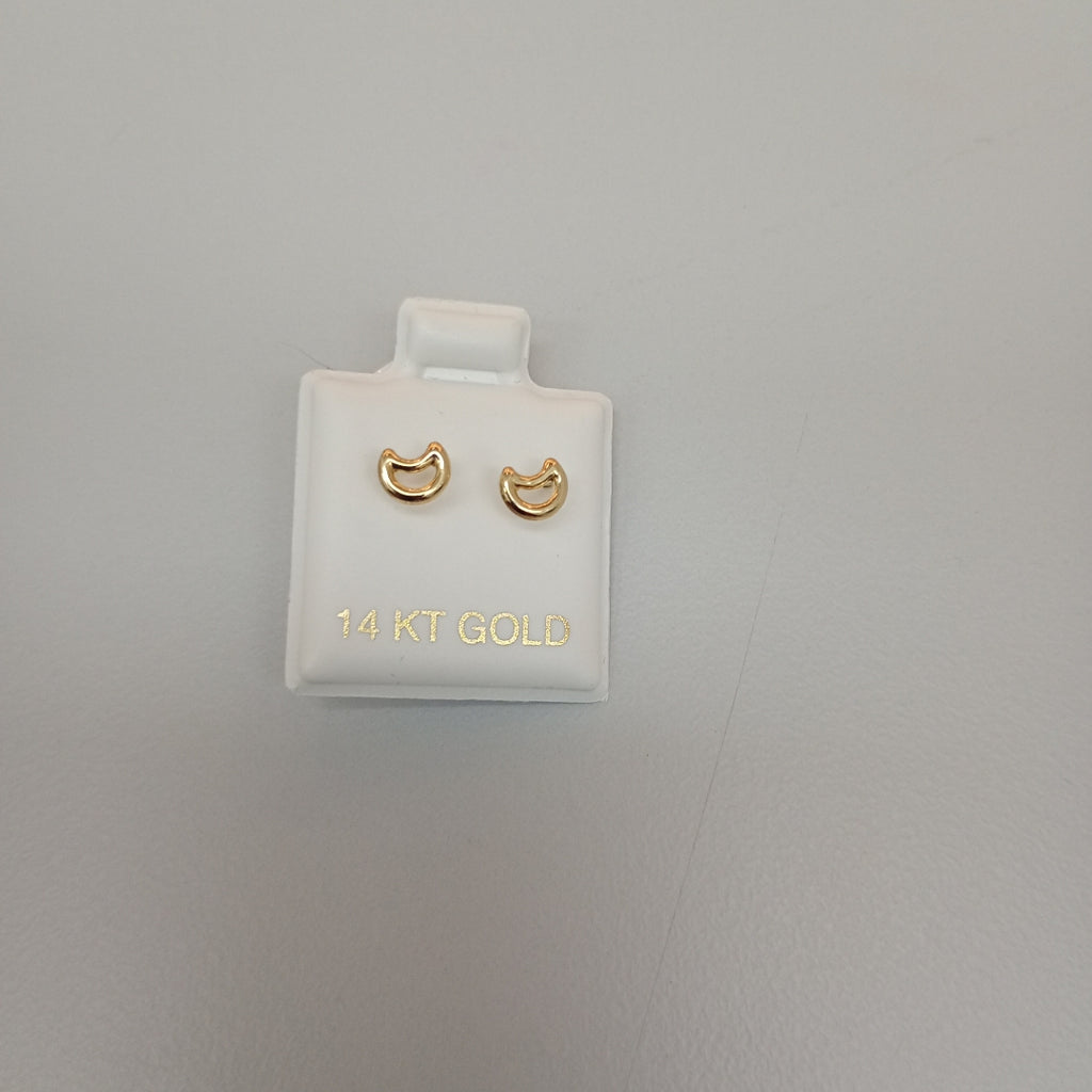 BROQUELES ORO 14K 1 (NUEVO)