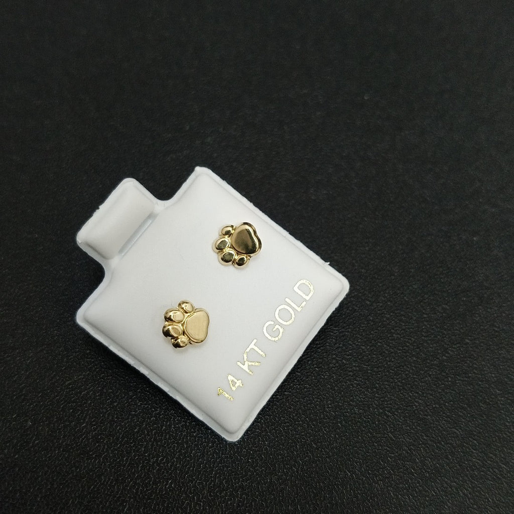 BROQUELES ORO 14K 1 (NUEVO)
