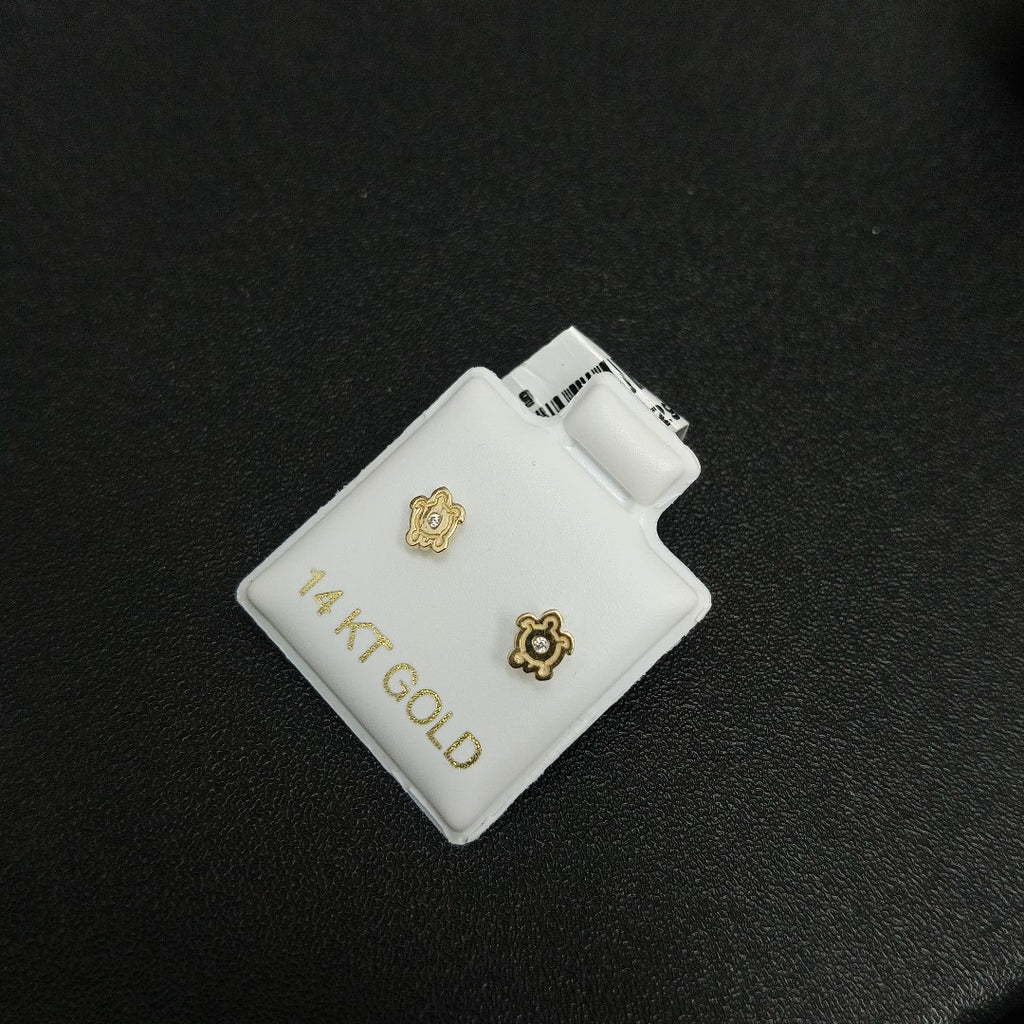 BROQUELES ORO 14K 1 (NUEVO)