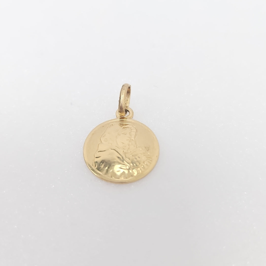 DIJES RELIGIOSOS ORO 14K 0.9 GRS (NUEVO)