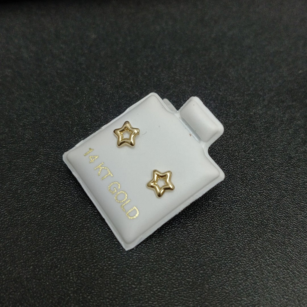 BROQUELES ORO 14K 1 (NUEVO)