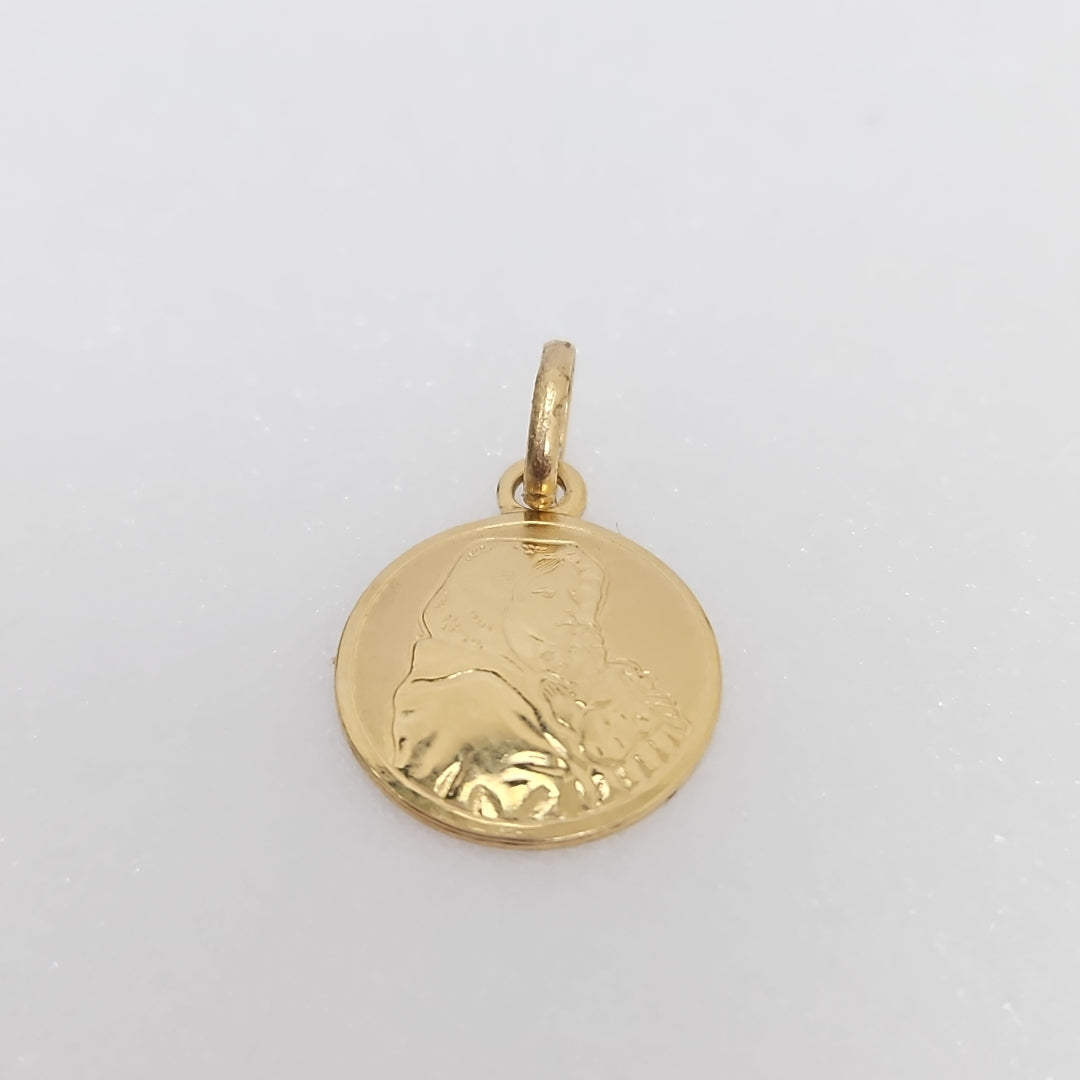 DIJES RELIGIOSOS ORO 14K 0.9 GRS (NUEVO)