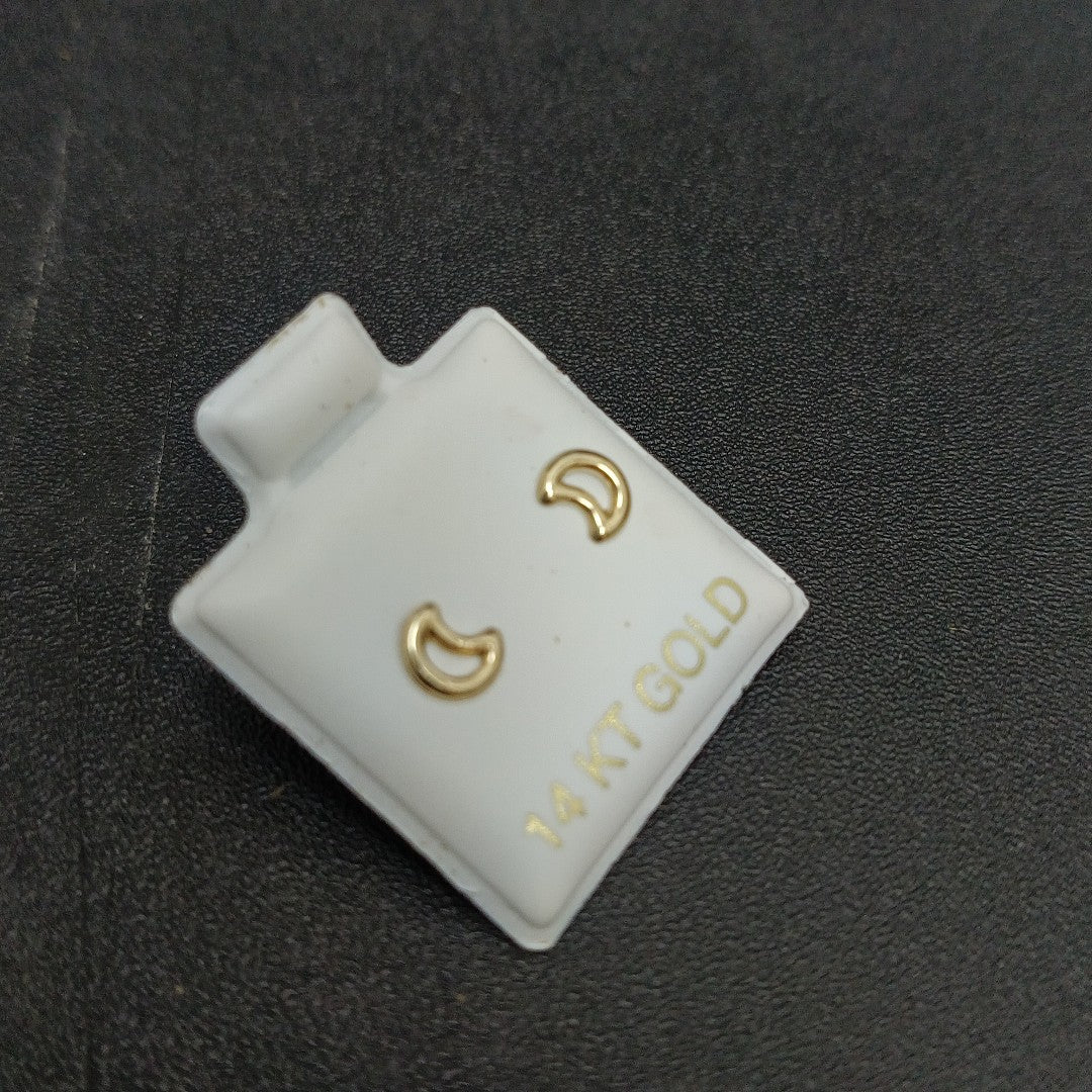 BROQUELES ORO 14K 1 (NUEVO)