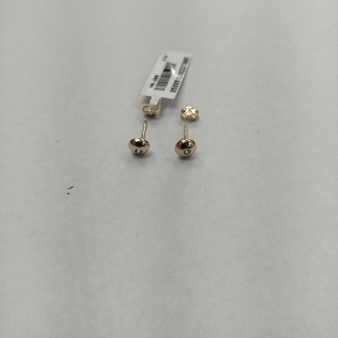 BROQUELES ORO 14K 0.9 (NUEVO)