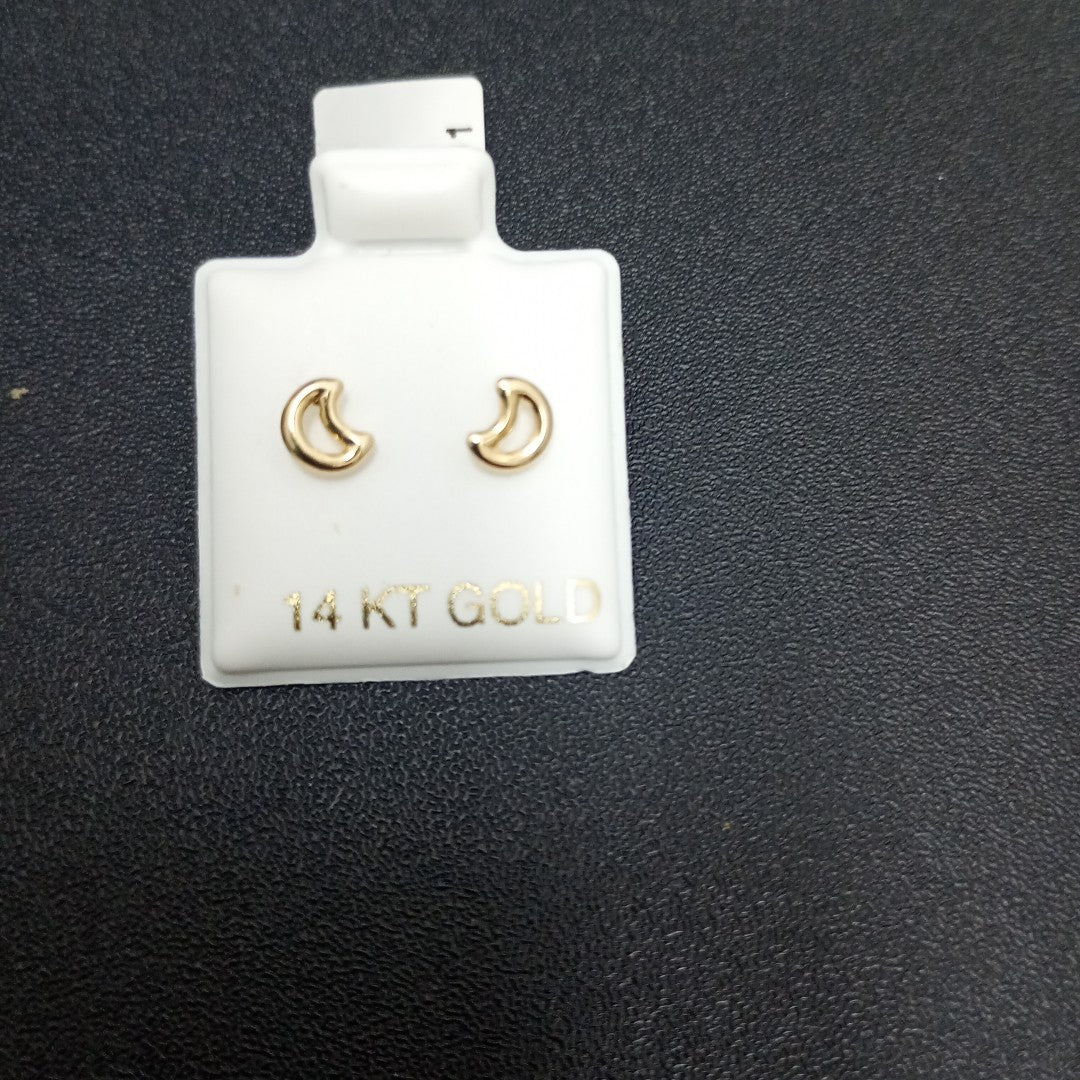 BROQUELES ORO 14K 1 (NUEVO)