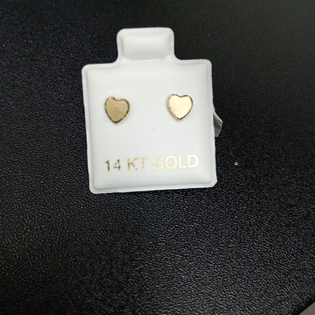 BROQUELES ORO 14K 1 (NUEVO)
