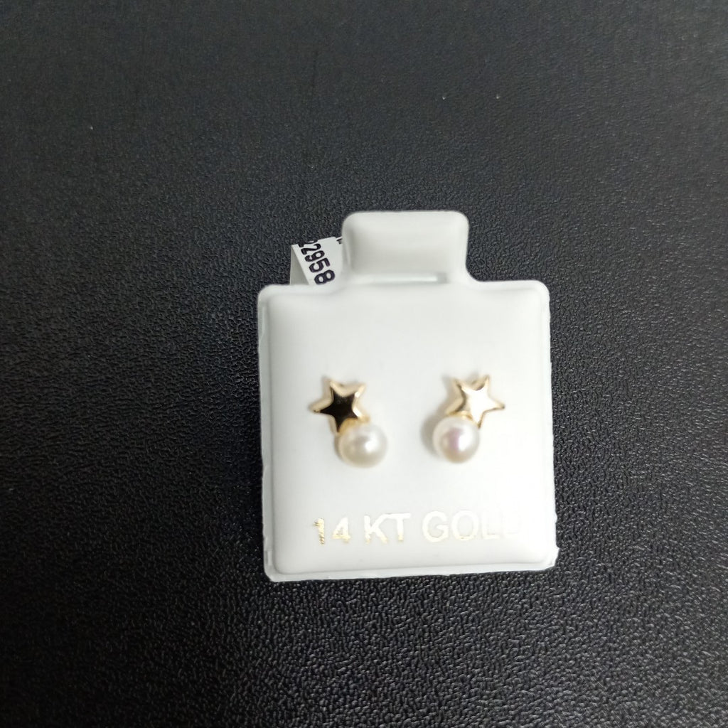BROQUELES ORO 14K 1 (NUEVO)
