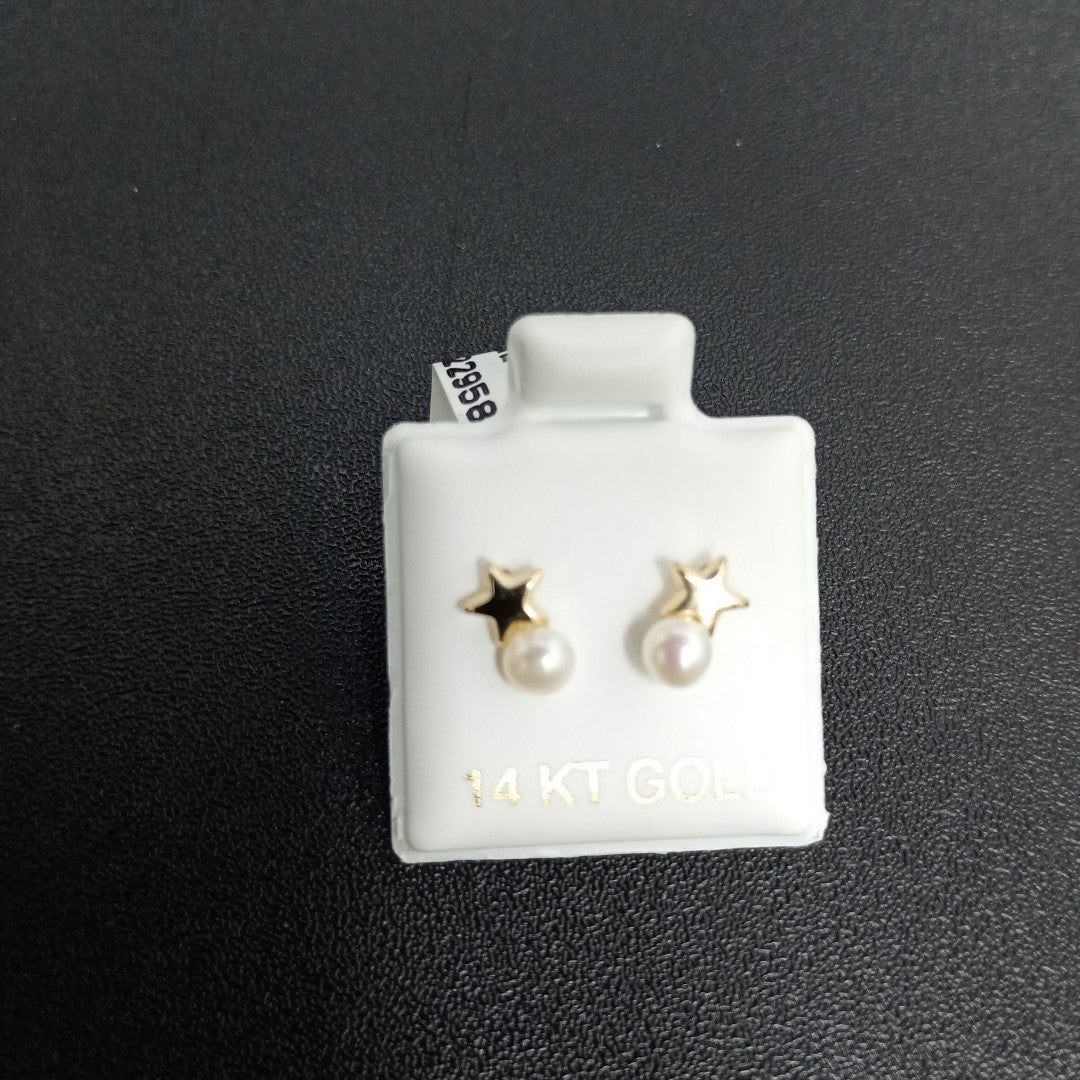 BROQUELES ORO 14K 1 (NUEVO)
