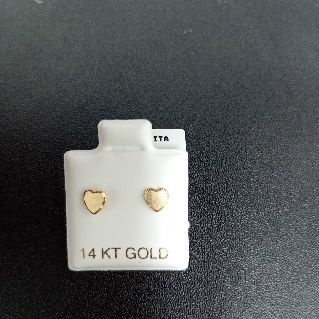 BROQUELES ORO 14K 1 (NUEVO)