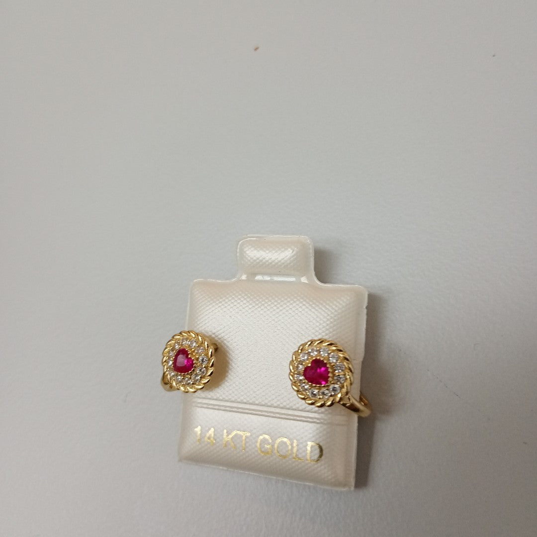 BROQUELES ORO 14K 1.3 (NUEVO)