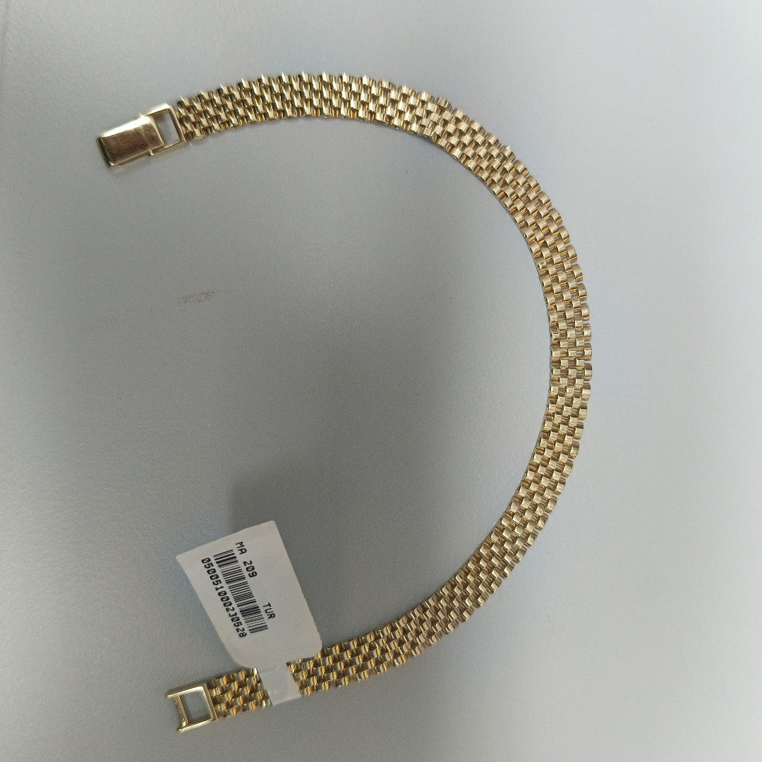 PULSERAS CABALLERO ORO 14K 11 (NUEVO)