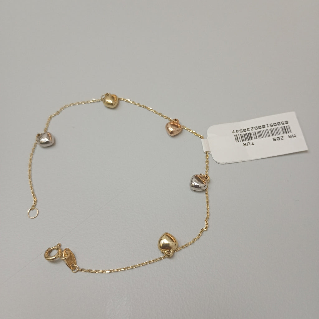 PULSERAS DAMA ORO 14K 2 (NUEVO)