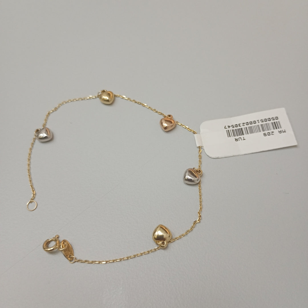 PULSERAS DAMA ORO 14K 2 (NUEVO)
