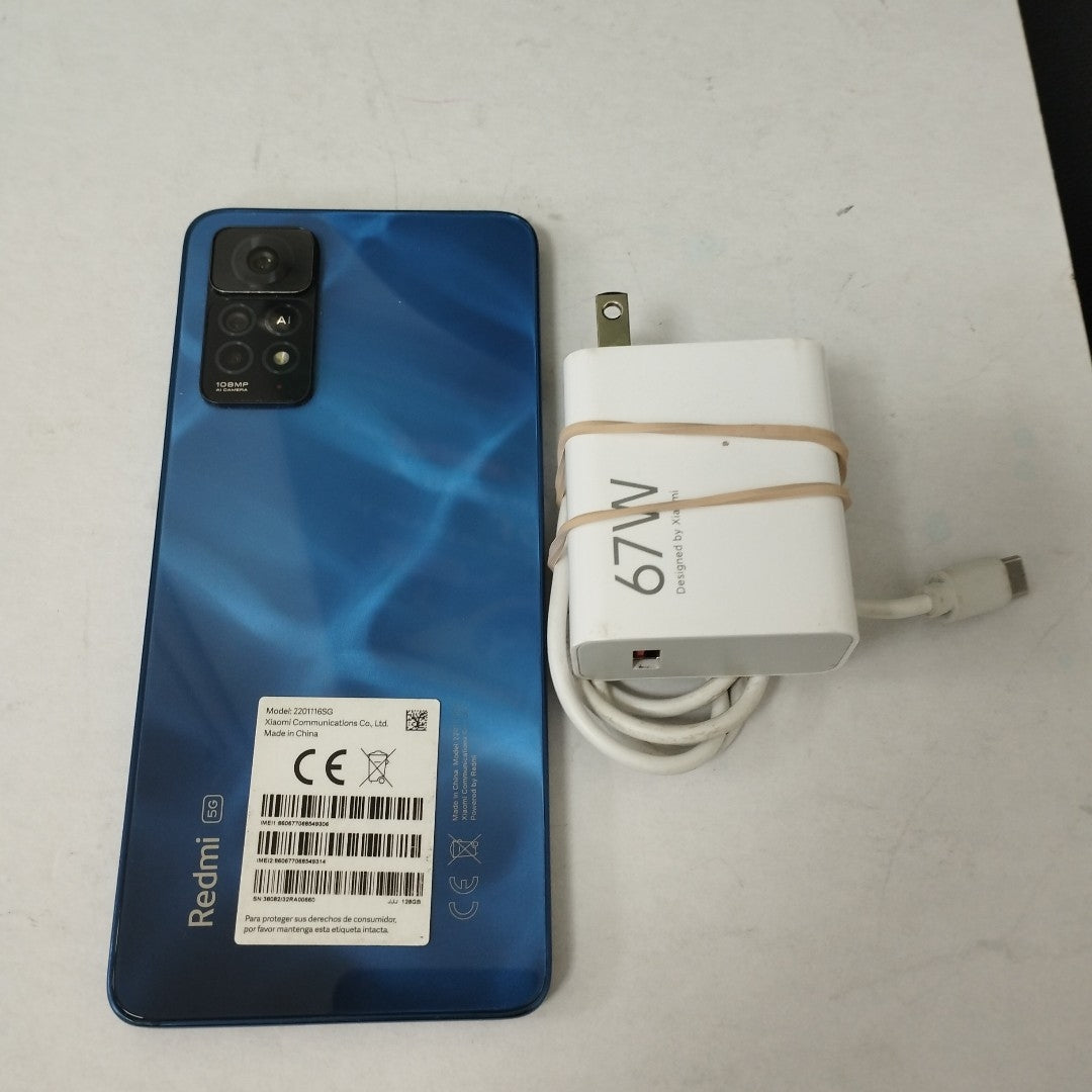 CELULAR XIAOMI REDMI NOTE 11 PRO 5G 2201116SG 128 GB 6 GB RAM (SEMINUEVO)