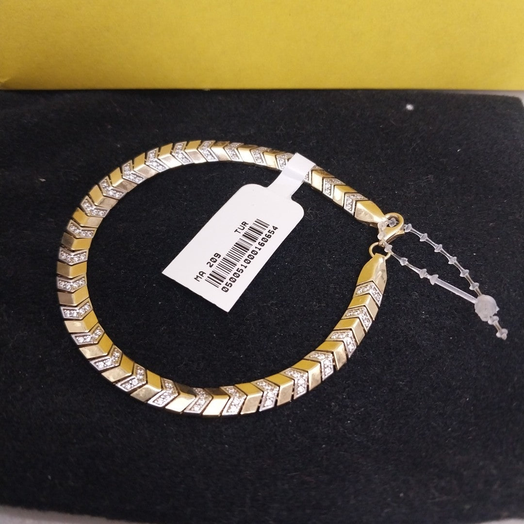 PULSERAS DAMA ORO 14K 9.4 (NUEVO)