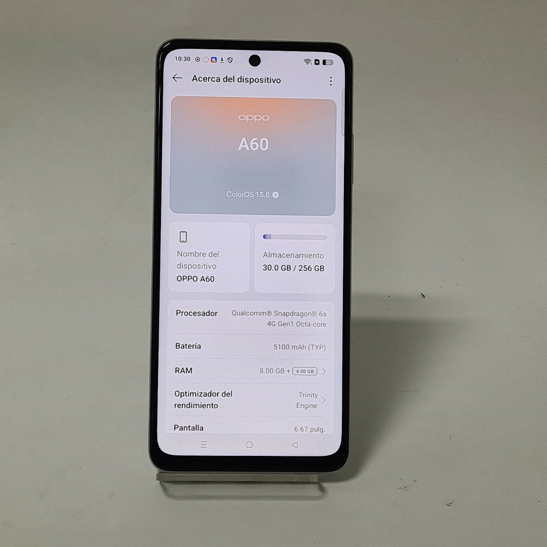 CELULAR OPPO  A60 CPH3669 256 GB 8 GB RAM (SEMINUEVO)