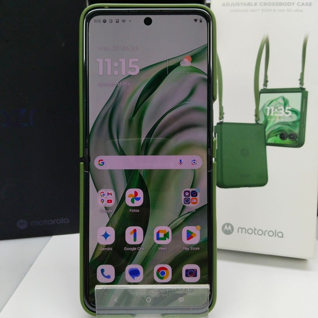 CELULAR MOTOROLA RAZR 50 5G XT2451-3 (2024) 512 GB 12 GB RAM (SEMINUEVO)