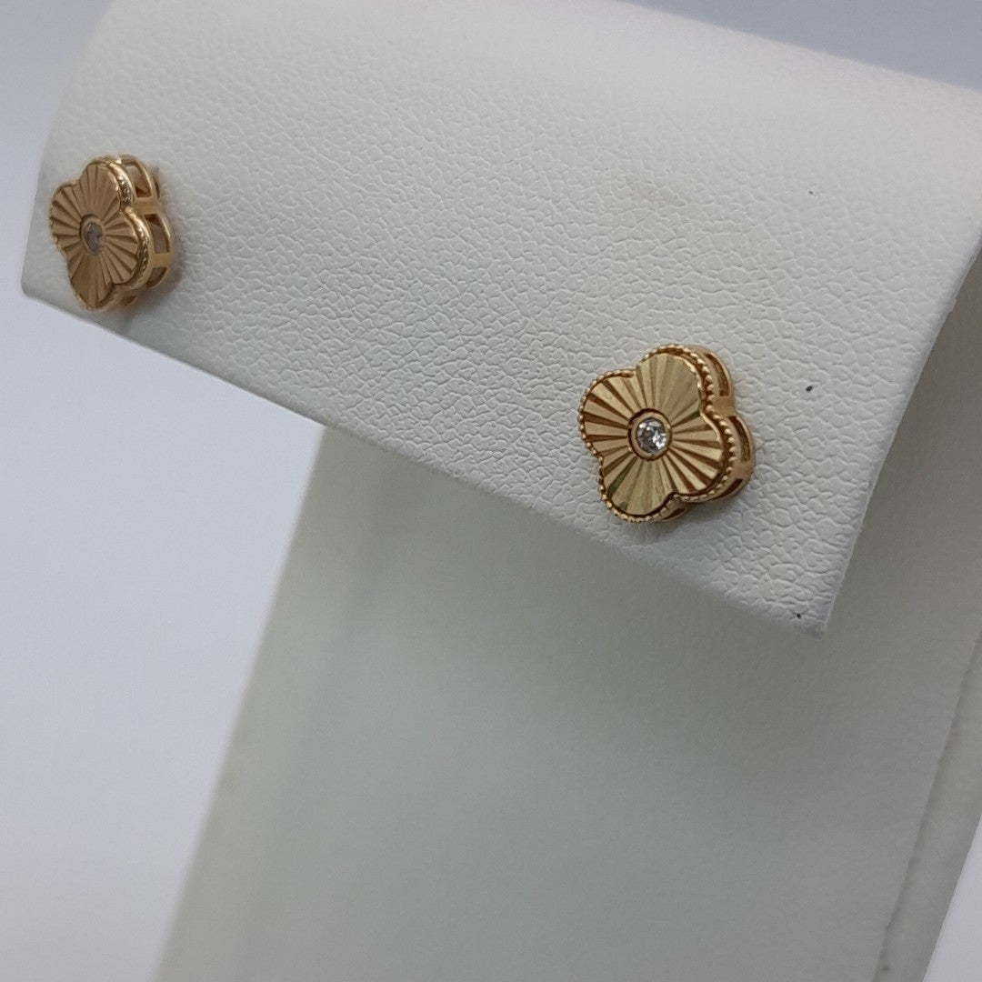 BROQUELES ORO 14K 1.4 (NUEVO)