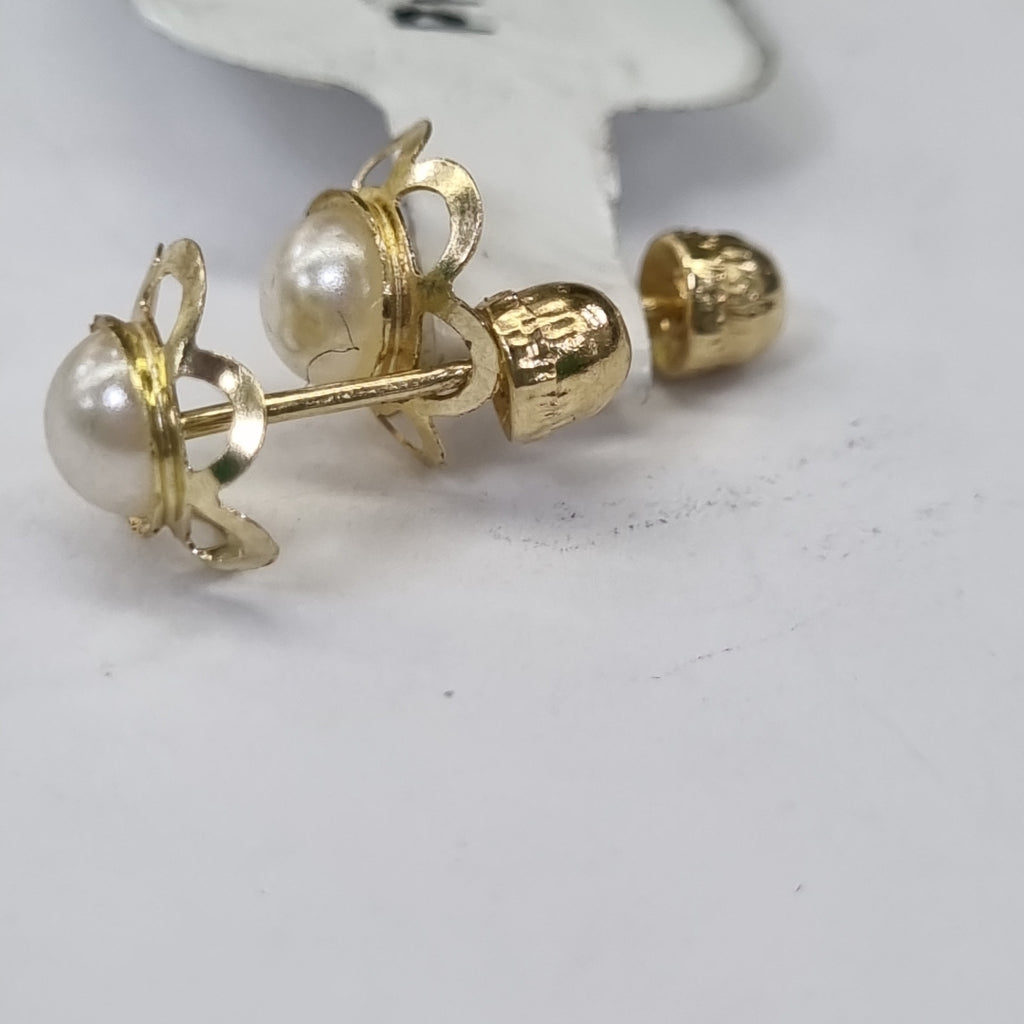 BROQUELES ORO 14K 1 (NUEVO)