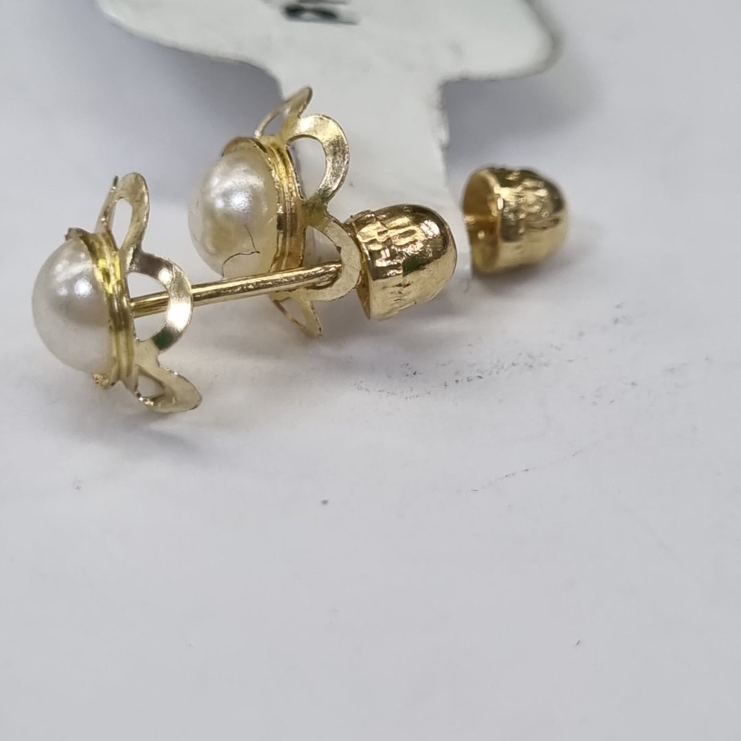 BROQUELES ORO 14K 1 (NUEVO)