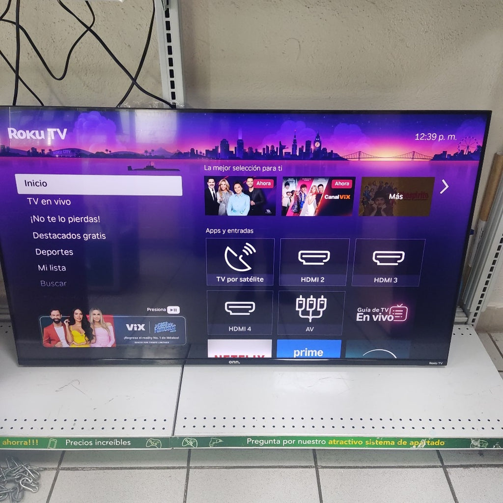 PANTALLA ONN 55FCU-FATSC (2023) 55" LED 4K (SEMINUEVO)