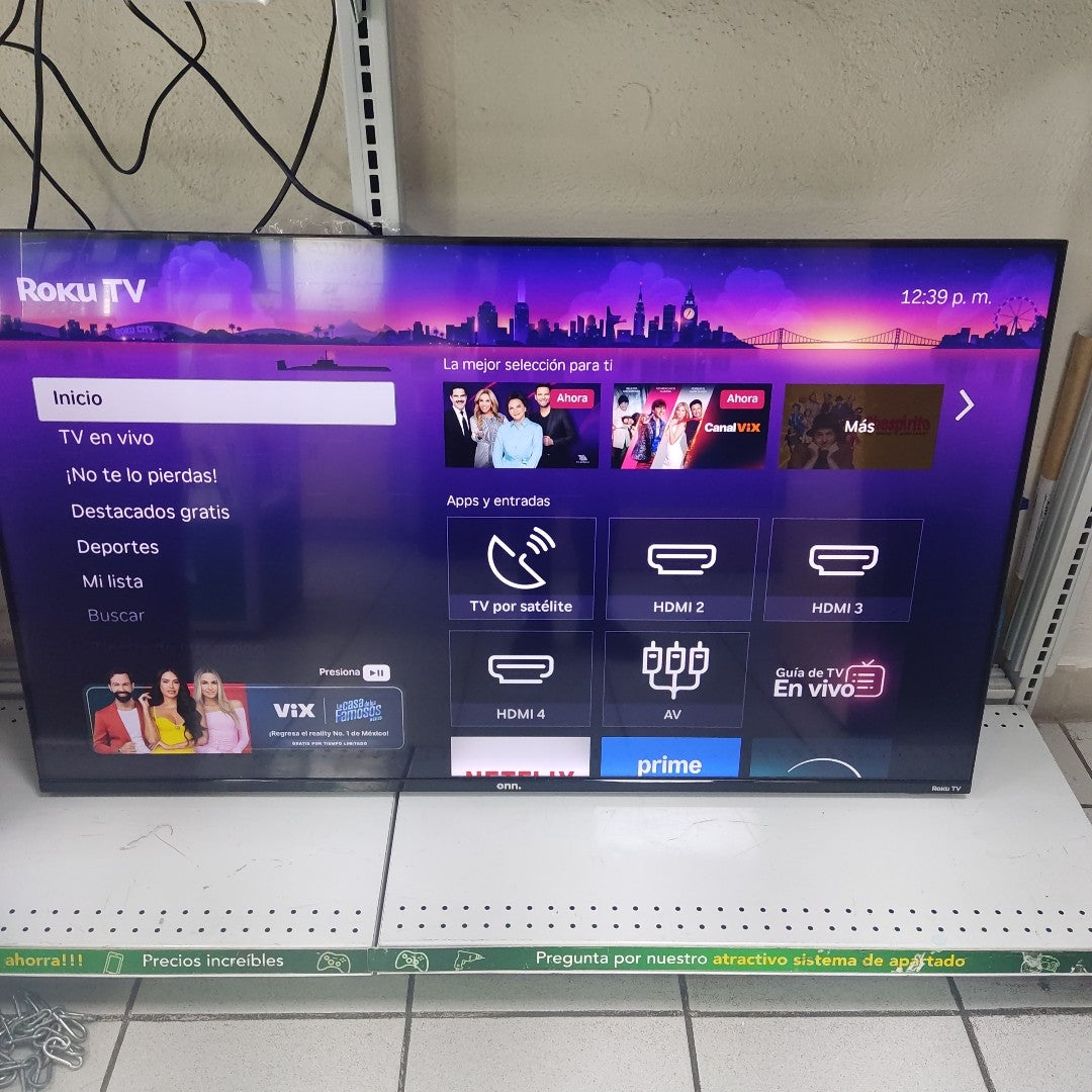 PANTALLA ONN 55FCU-FATSC (2023) 55" LED 4K (SEMINUEVO)