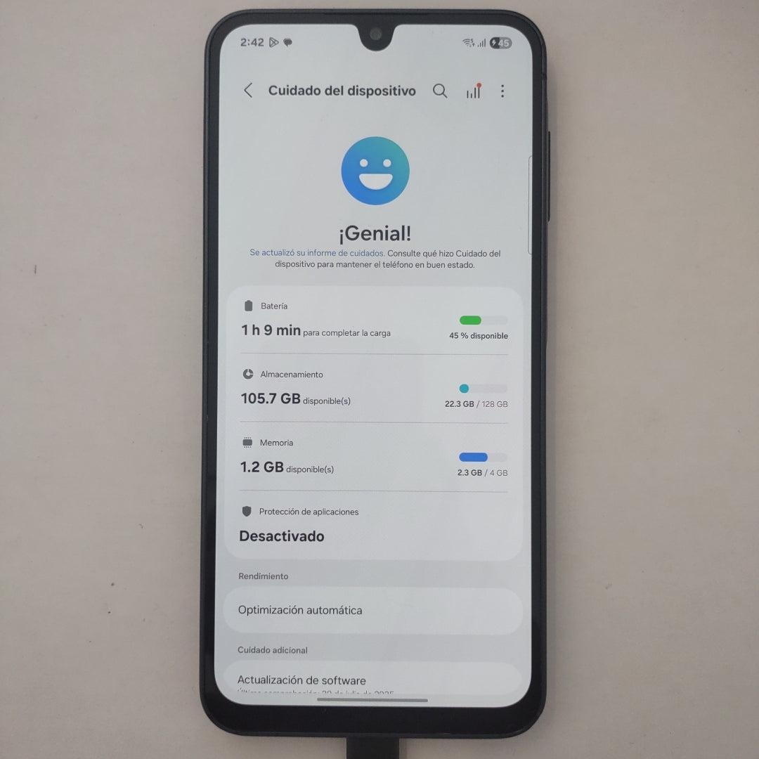 CELULAR SAMSUNG GALAXY A16 SM-A165M (2024) 128 GB 4 GB RAM (SEMINUEVO)
