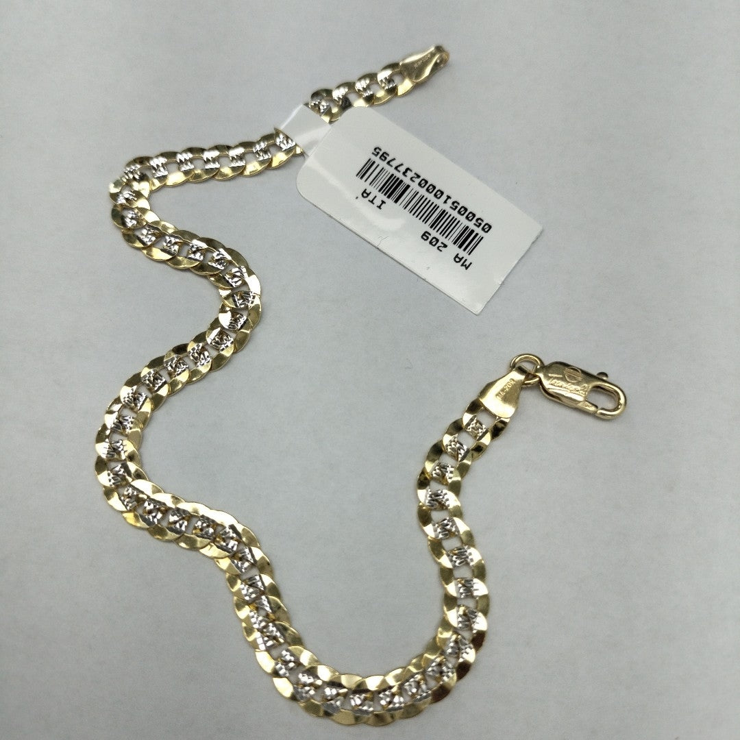PULSERAS CABALLERO ORO 14K 6.2 (NUEVO)