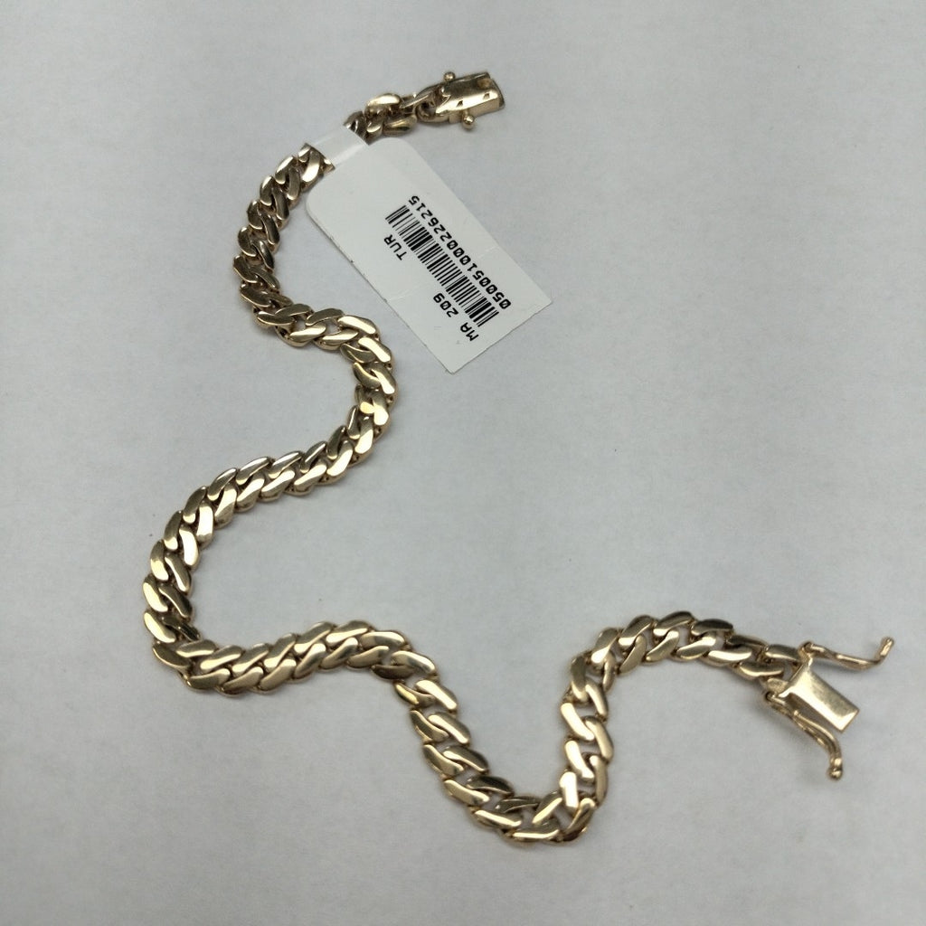 PULSERAS CABALLERO ORO 14K 9.3 (NUEVO)