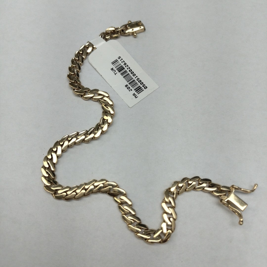 PULSERAS CABALLERO ORO 14K 9.3 (NUEVO)