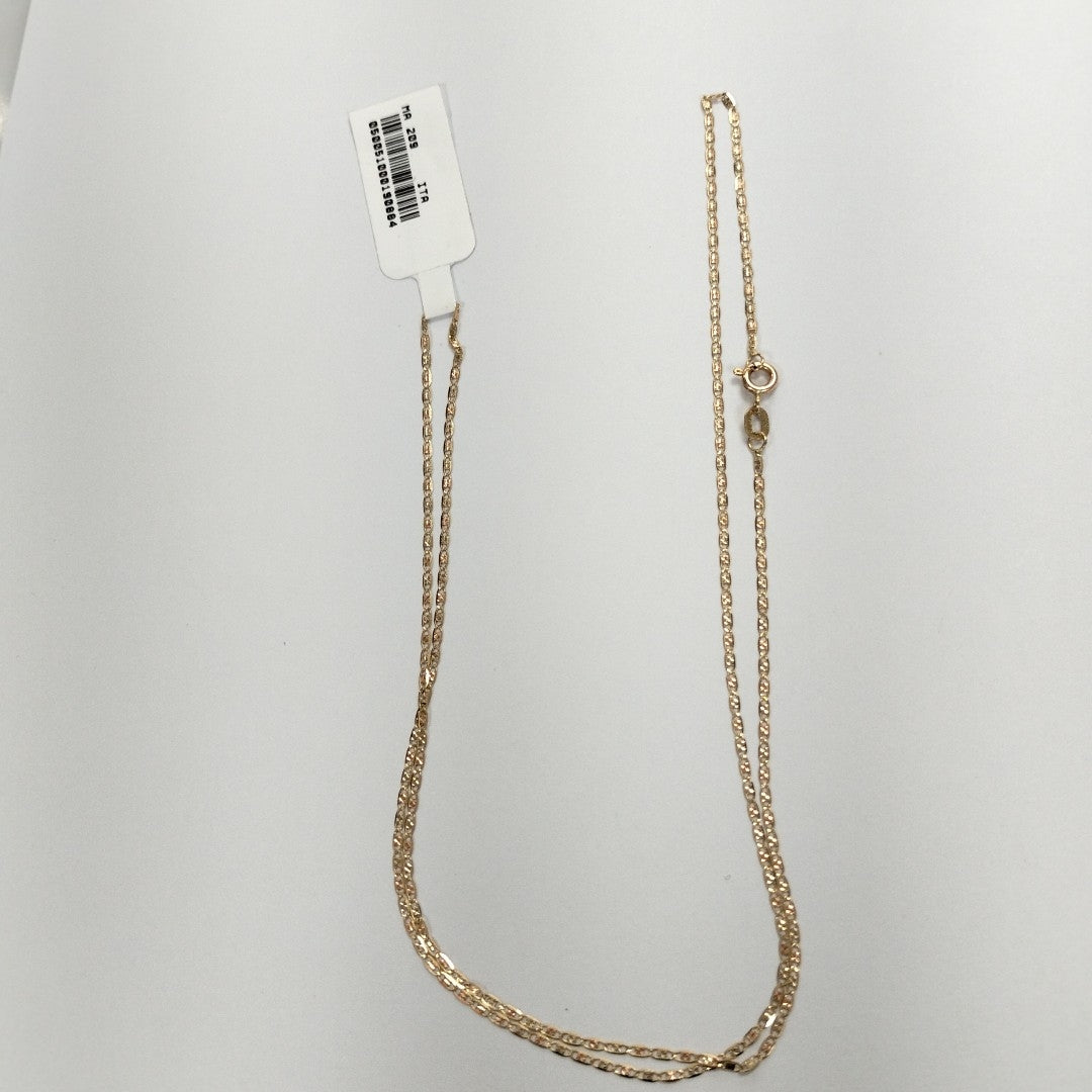 CADENAS VALENTINA/ESPEJO ORO 14K 1.8 (NUEVO)