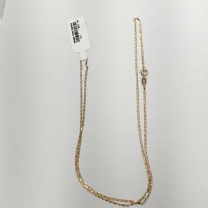 CADENAS VALENTINA/ESPEJO ORO 14K 1.8 (NUEVO)