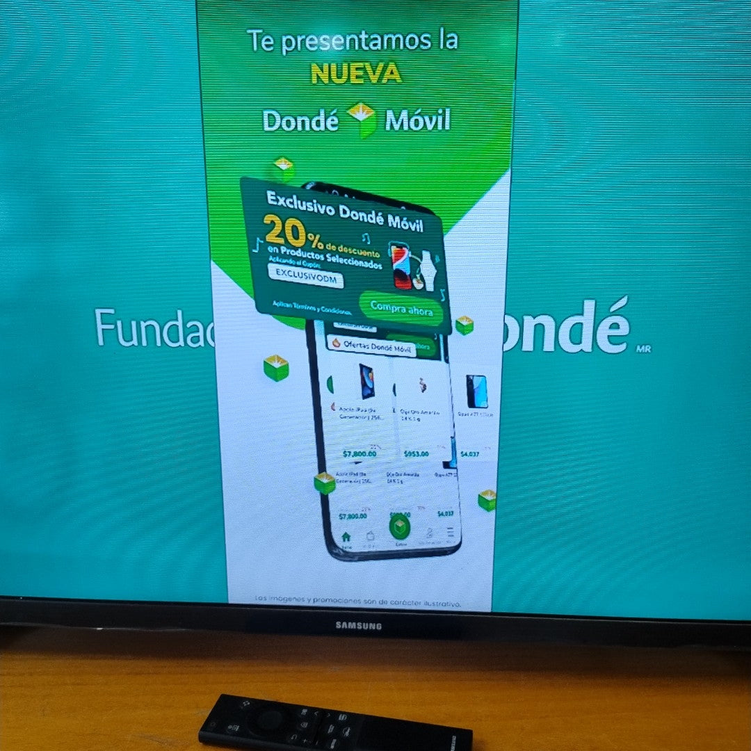 PANTALLA SAMSUNG UN32T4310AF (2024) 32" LED 4K (SEMINUEVO)