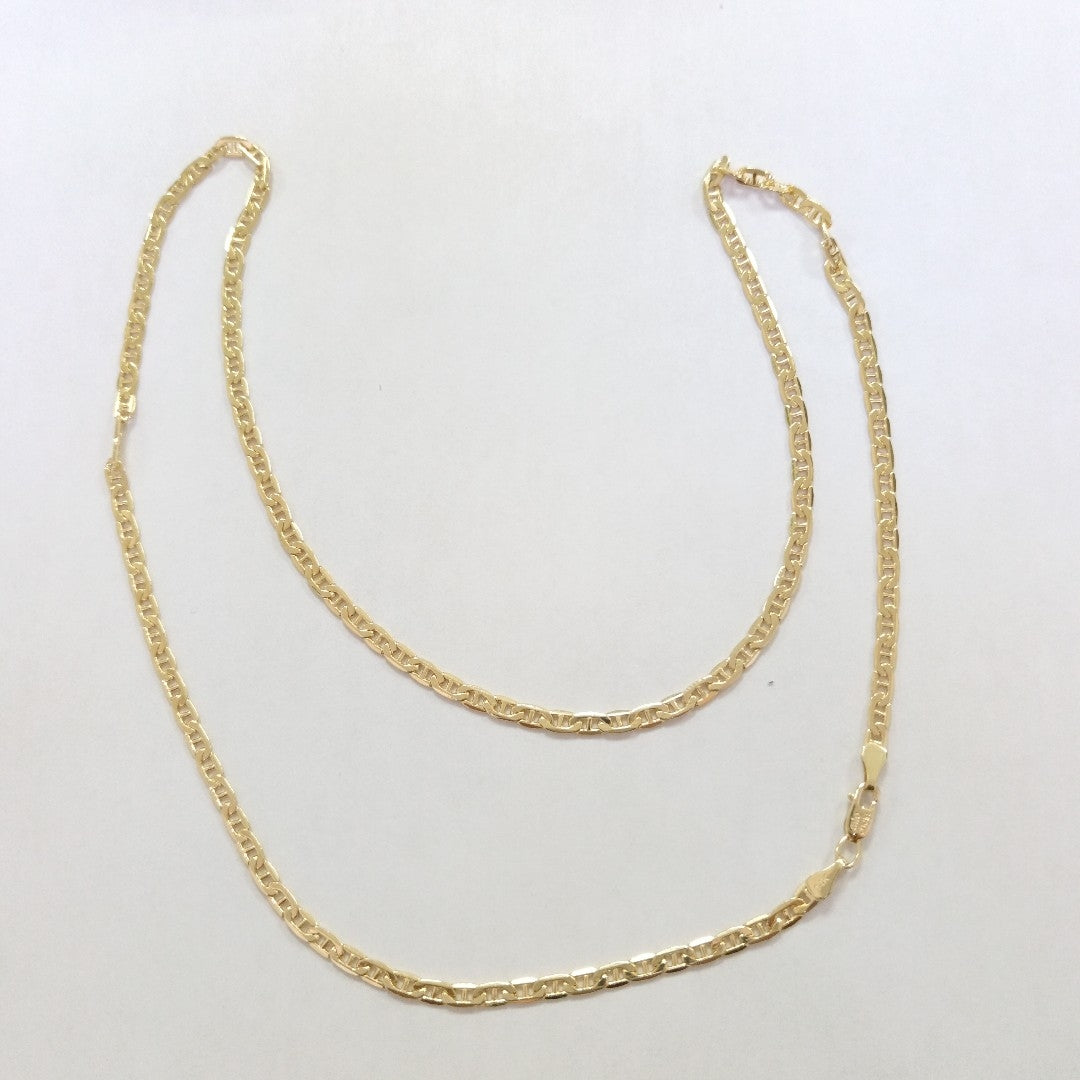 CADENAS GUCHI ORO 14K 11.4 (NUEVO)