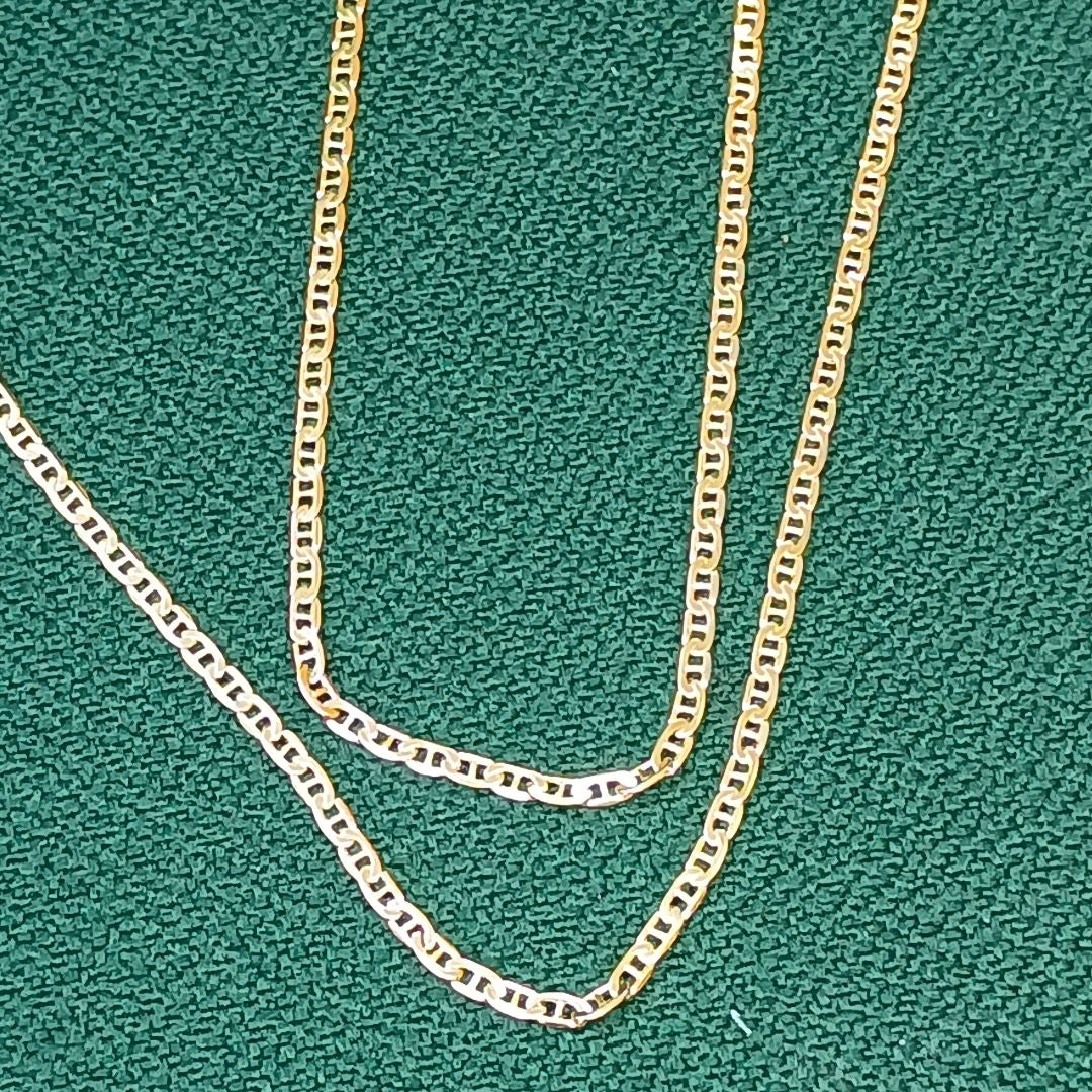 CADENAS GUCHI ORO 14K 6.7 (NUEVO)