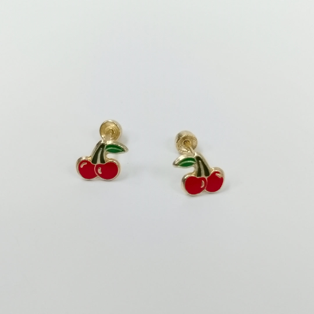 BROQUELES ORO 14K 1 (NUEVO)