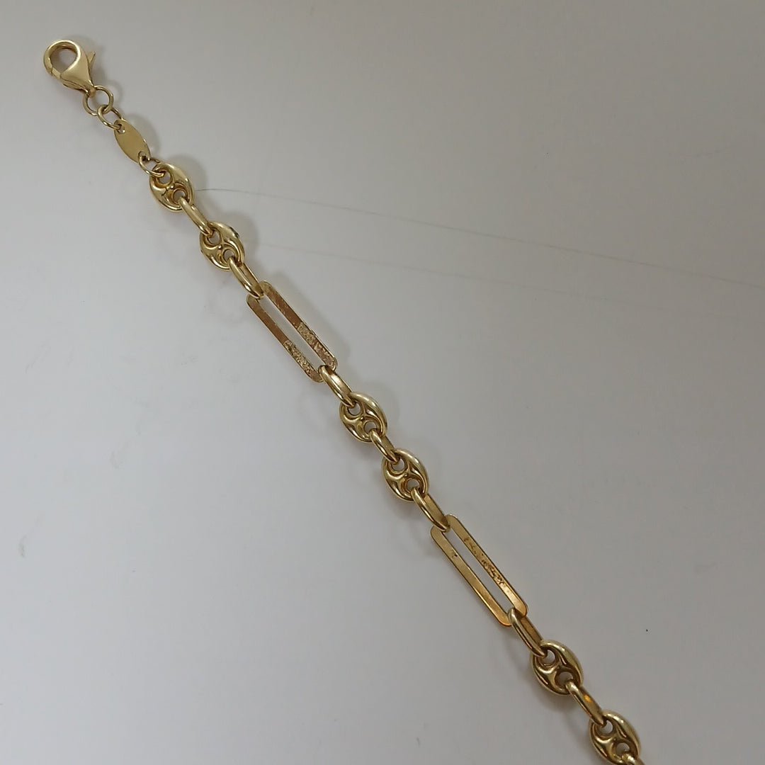 PULSERAS CABALLERO ORO 14K 4.4 (NUEVO)